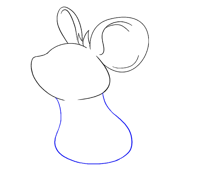 678x600 How To Draw A Mouse Step By Step Tutorial Easy Drawing Guides