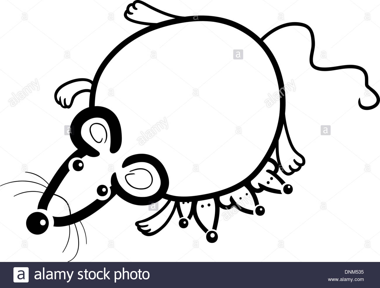 1300x984 Cartoon Illustration Of Cute Mouse Mother With Little Babies