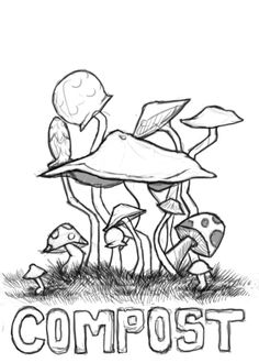 236x330 Mushroom. Dunno, Its Cute ) Inkpencil Mushrooms