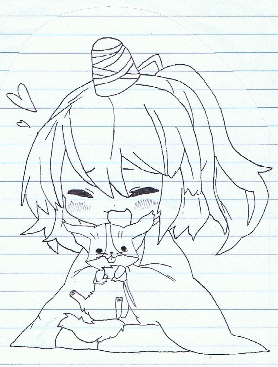 958x1266 Drawing Cute Chibi