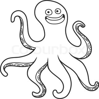320x319 Cute Octopus Stock Vector Colourbox