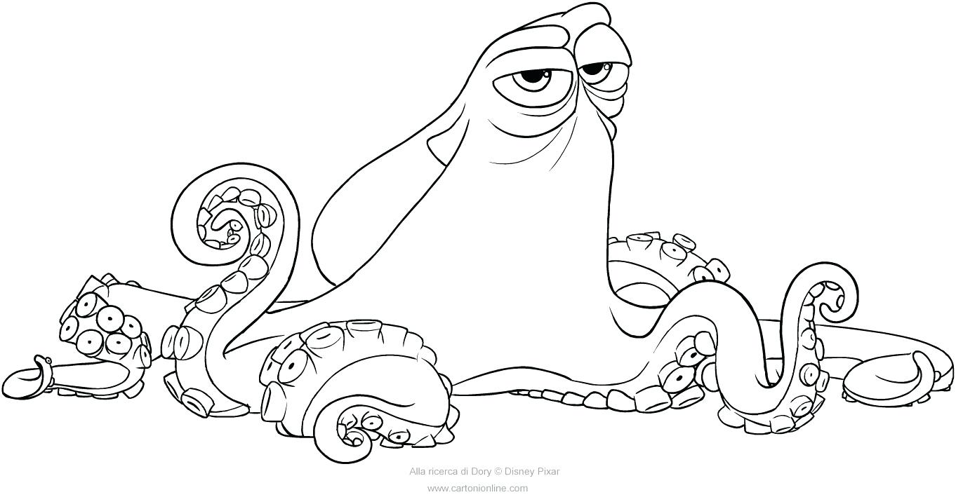 1362x709 Coloring Coloring Pages Octopus