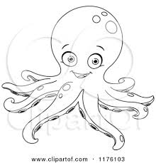 220x229 Cute Octopus Drawings