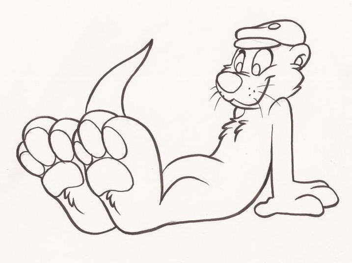 717x536 Cute Otter Paws By Kipper Weasyl