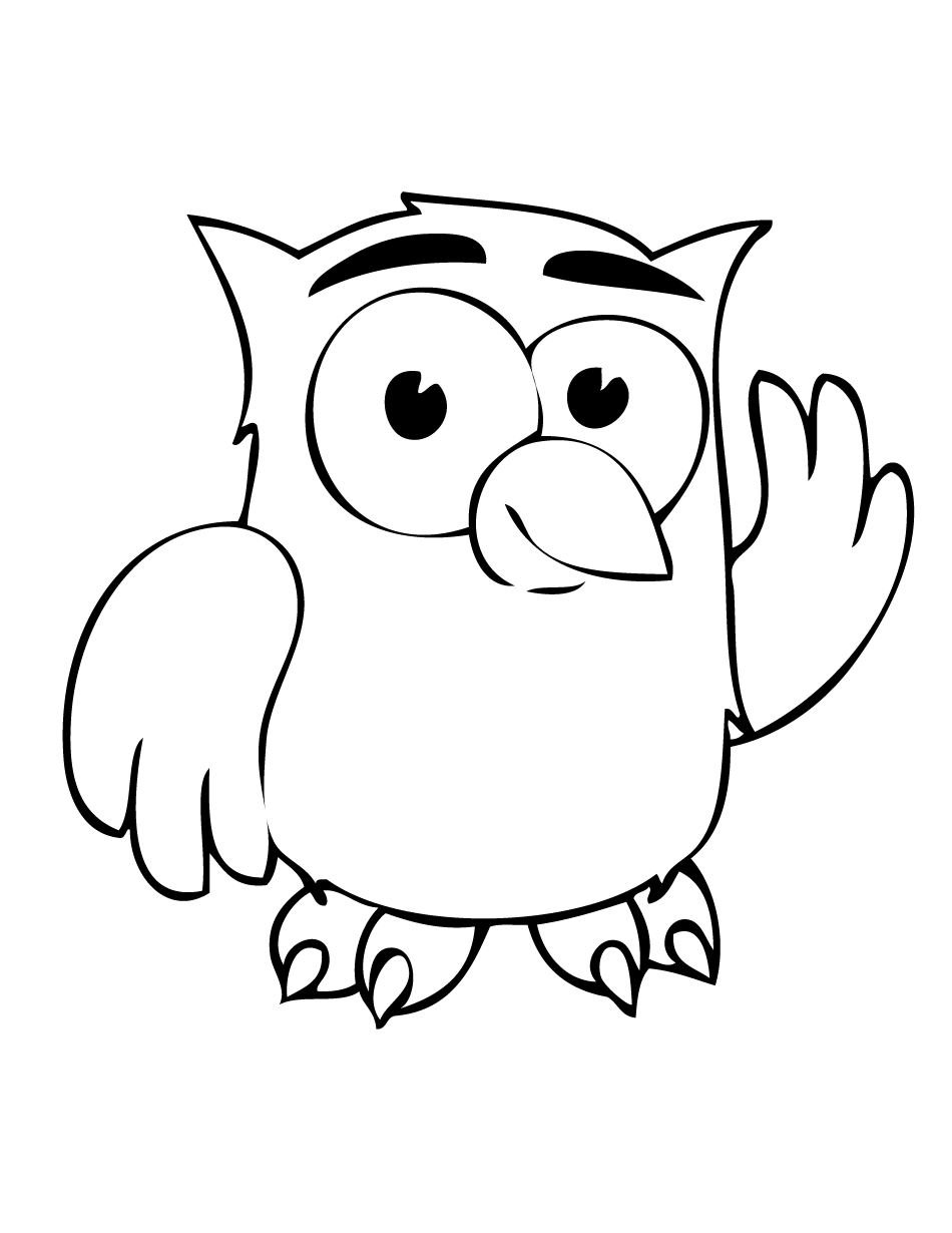 950x1230 Top Cute Owl Coloring Pages 12