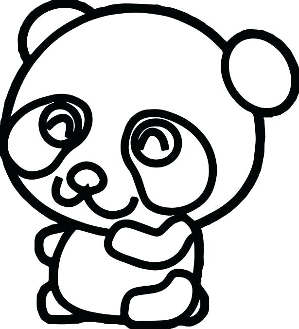 615x676 Cute Panda Coloring Pages Panda Coloring Coloring Pages Panda Baby