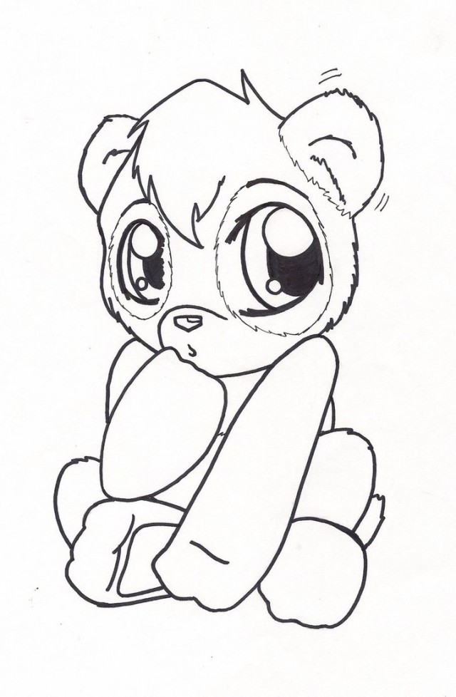 640x978 Panda Coloring Pages For Kids 386112