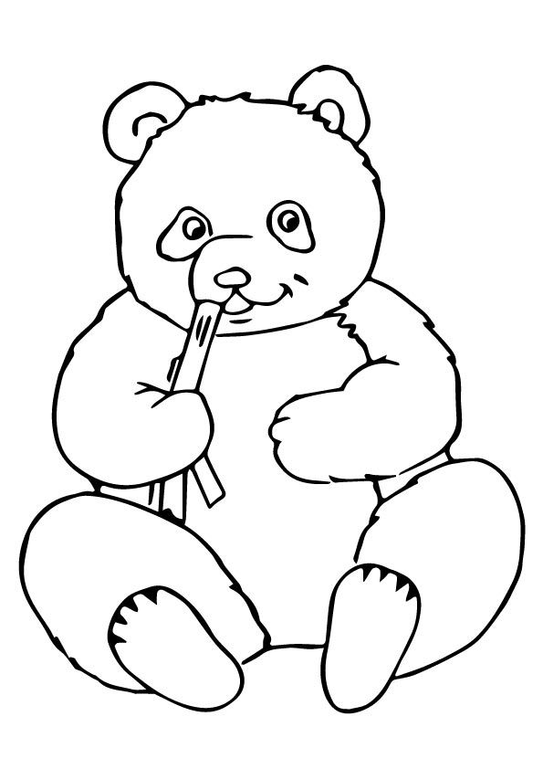 595x842 Coloring Pages Cartoon Panda Coloring Pages For Kids Cartoon