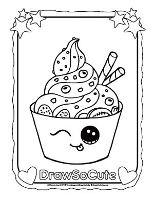 300x388 Coloring Pages Draw So Cute Huihua Craft