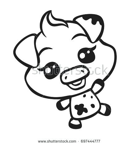 450x470 Cute Pig Coloring Pages Coloring Page Pig Coloring Page Coloring
