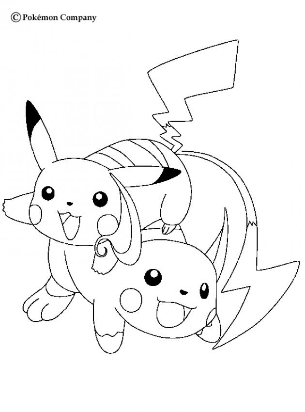 630x850 Pikachu Drawing For Kids, Coloring Pages, Free Online Games