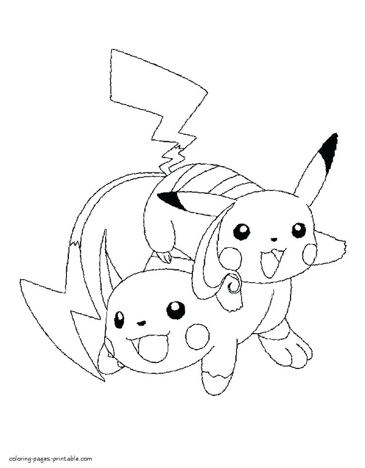 736x944 Pikachu Coloring Great Coloring About Remodel Coloring To Print
