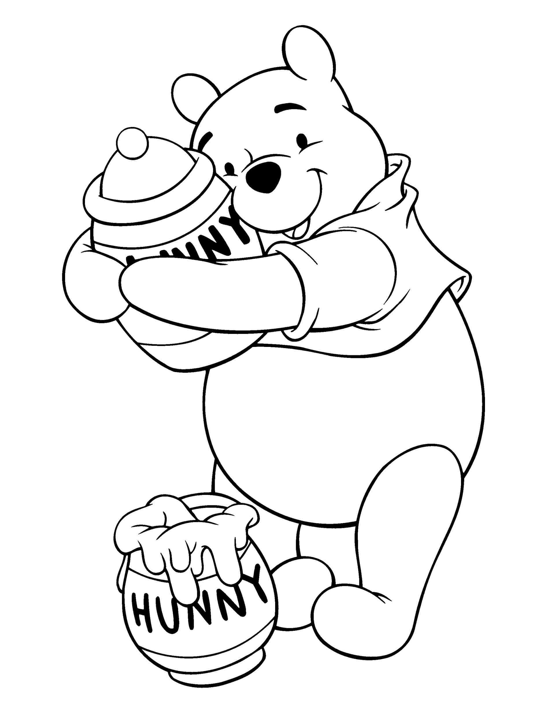 1896x2449 The Images Collection Of Draw Simple Winnie The Pooh