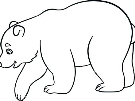 Cute Polar Bear Drawing at GetDrawings | Free download