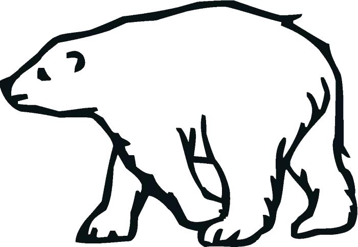 700x484 Polar Bears Coloring Page Polar Bear Coloring Pages Printable