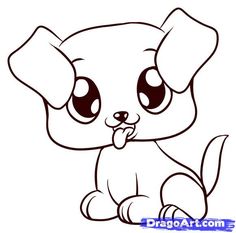 236x233 How You Draw A Cute Dog How To Draw A Beagle Puppy, Beagle Puppy