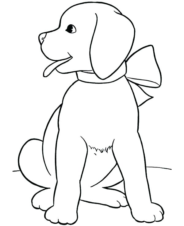 600x734 Dog Coloring Pages To Print Plus Coloring Pages Dogs How To Draw