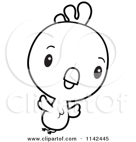 450x470 Baby Rooster Clipart