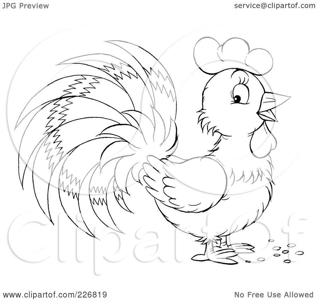 1080x1024 Royalty Free (Rf) Clipart Illustration Of A Coloring Page Outline