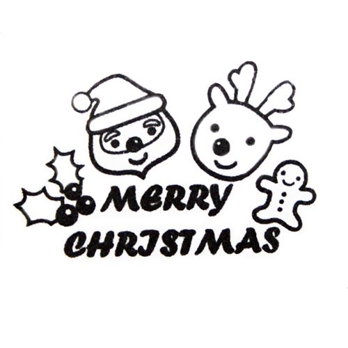 500x500 Cute Santa Claus Polish Veganpower