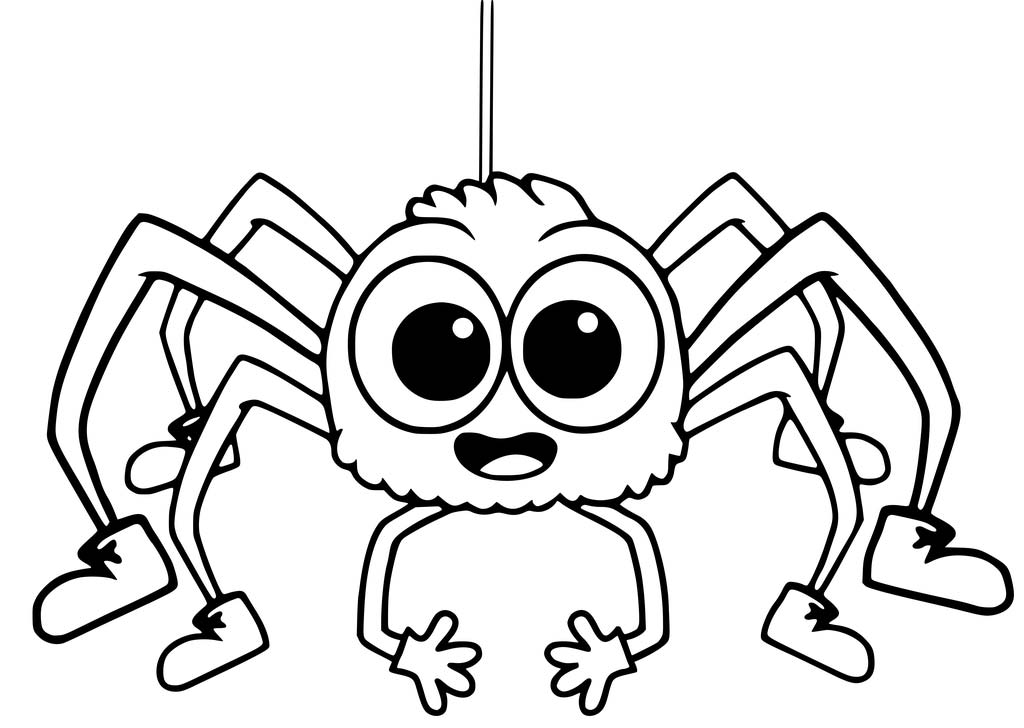 1024x728 Spider Coloring Pages