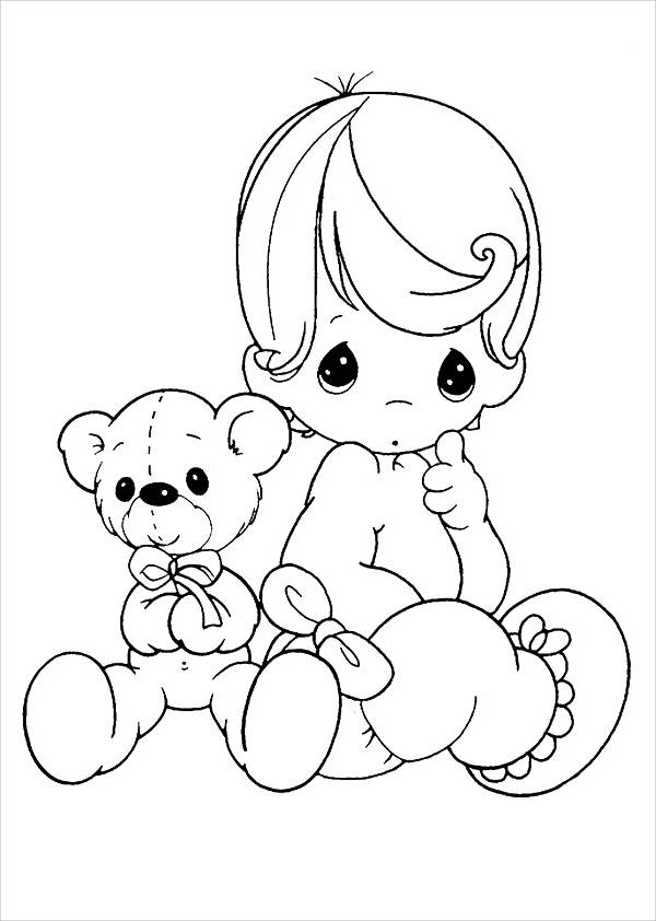 600x842 Teddy Bear Coloring Pages