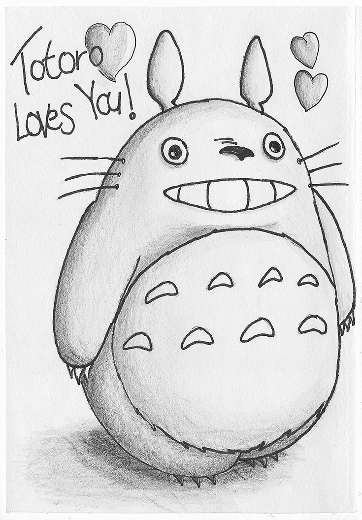 735x1056 Totoro Loves You! By Wonderboy4