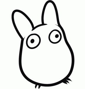 288x302 How To Draw Chu Totoro, My Neighbor Totoro Step 5 Totoro Love