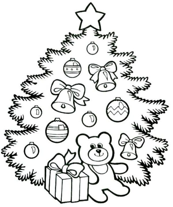 600x719 Cute Christmas Tree