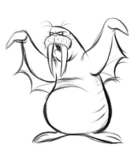 267x320 Bob Canada's Blogworld The Rare And Deadly Vampire Walrus