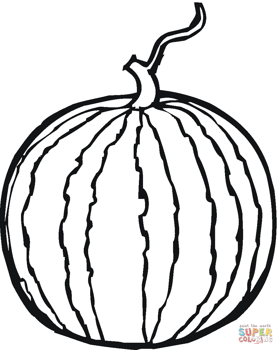 956x1200 Watermelons Coloring Pages Free Coloring Pages