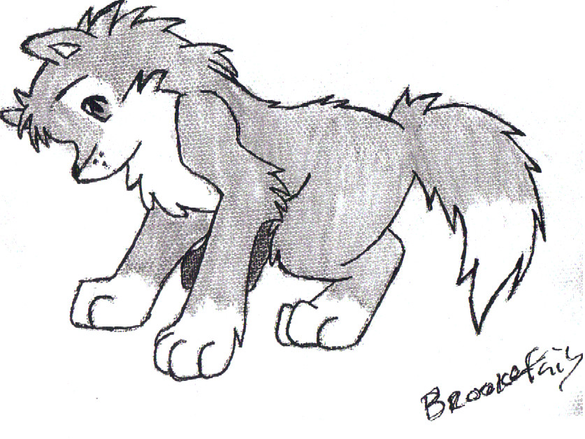 837x628 Chibi Wolf Pup 2 By Xmoonlitheartx