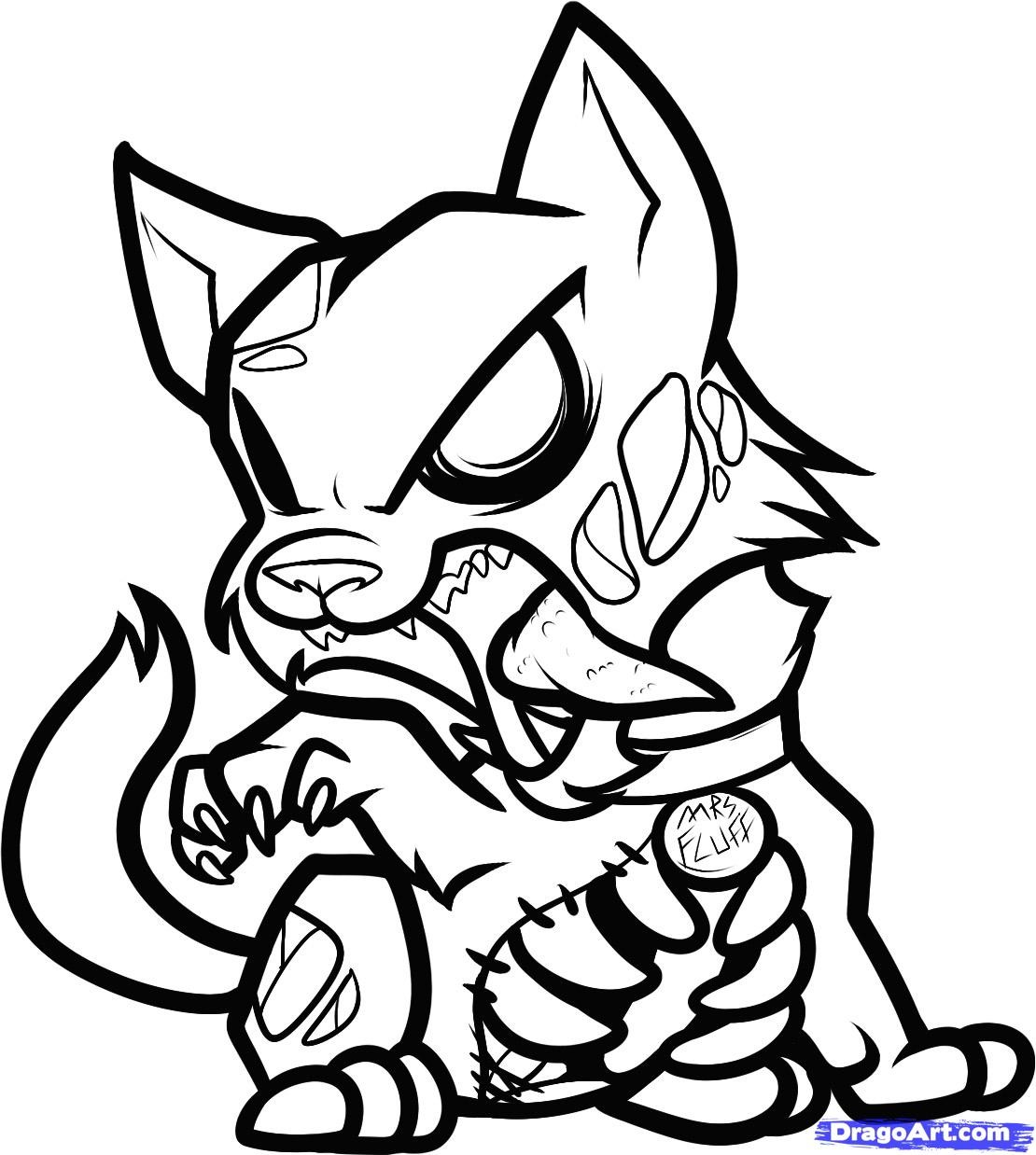 1110x1238 Cute Zombie Coloring Pages Best Of Zombie Cat Coloring Pages