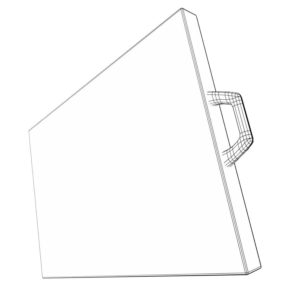 1200x1200 Wooden Cutting Board 3d Model Pbr Cgtrader