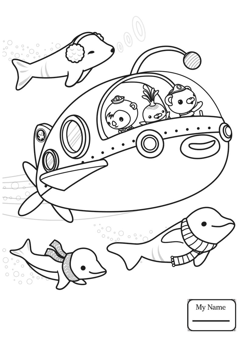 793x1109 Cuttlefish Coloring Pages