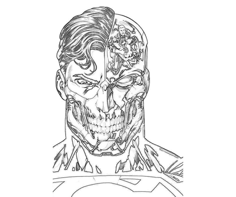 800x667 Cyborg Superman Face Star Sasa
