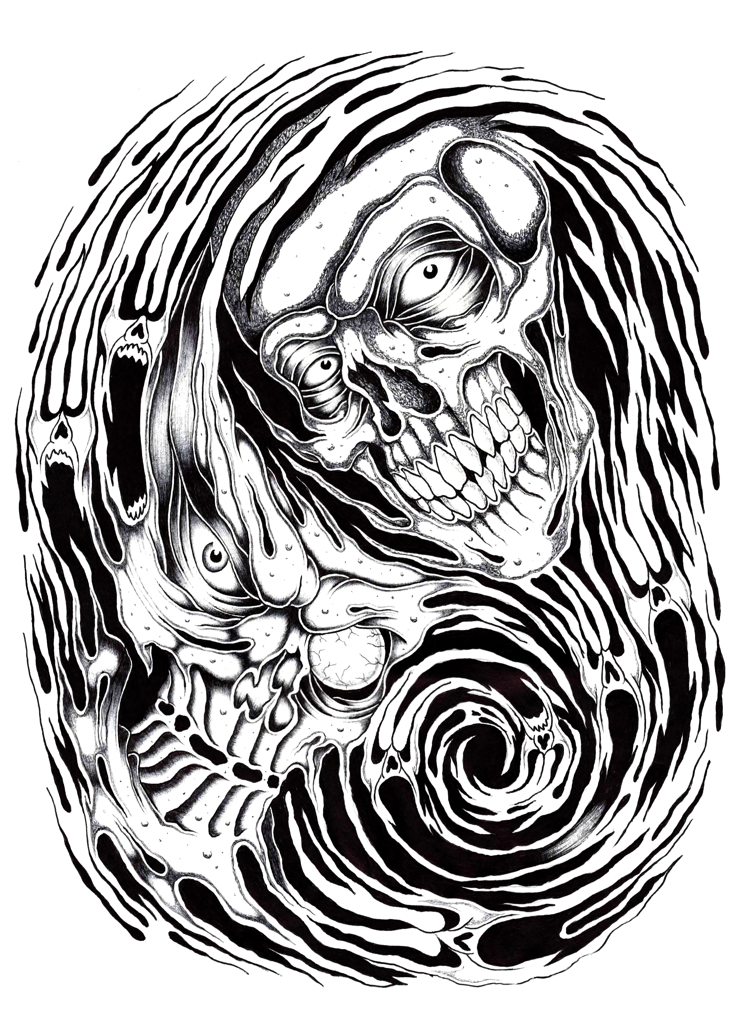 2416x3356 Cyclone Skulls By Stark Sketches