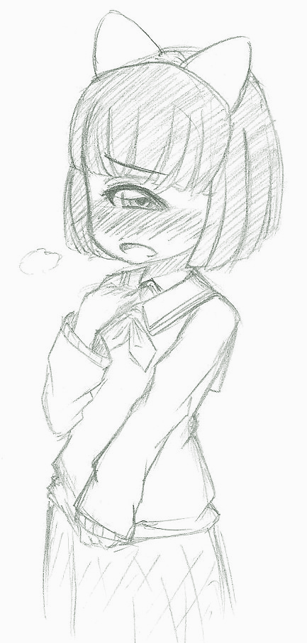 433x907 Also, A Cyclops Girl By Okamaka