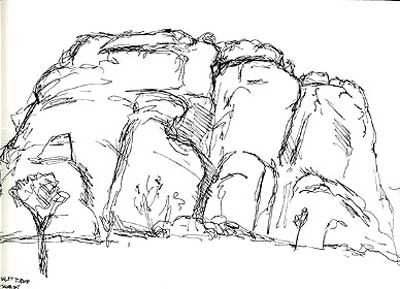 400x289 Joshua Tree National Park Paintings Gregory Frux Artist