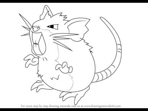 480x360 How To Draw Raticate Suhas Turitols