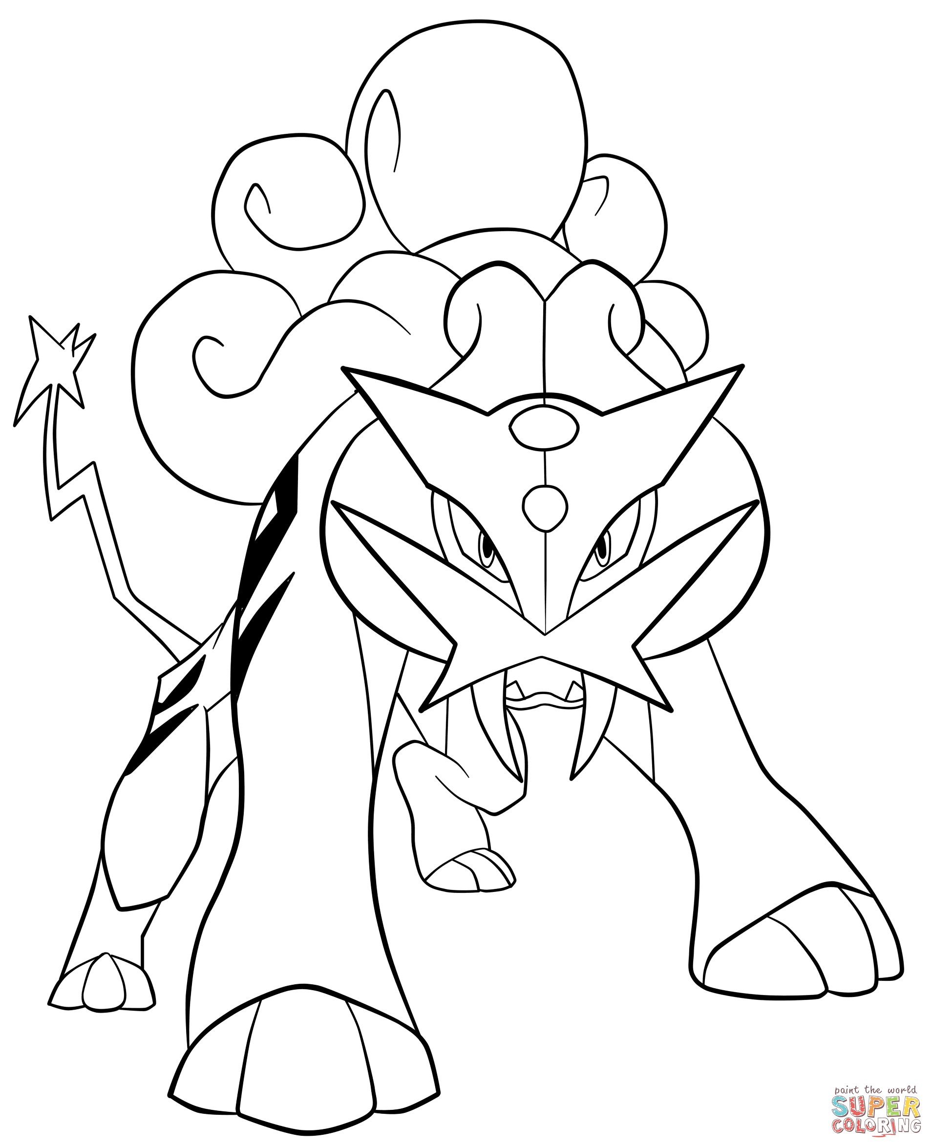 1910x2349 Pokemon Coloring Pages Cyndaquil Awesome Raikou Pokemon Coloring