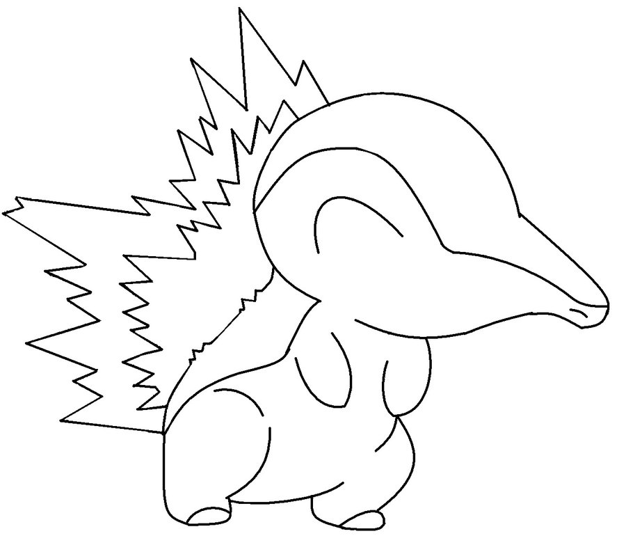 900x793 Pokemon Cyndaquil Drawing Star Drawings Pokemon