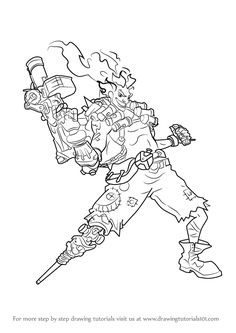 236x333 Learn How To Draw D.va From Overwatch (Overwatch) Step By Step