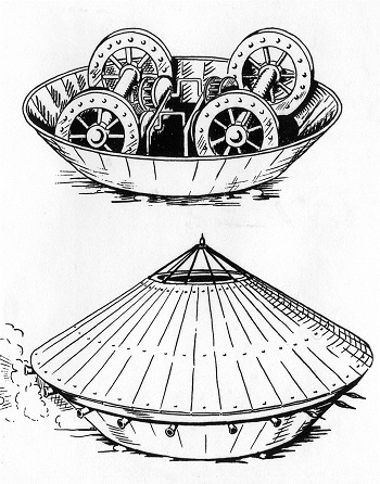 350x446 Towards The Tank Part 5 Leonardo Da Vinci 1482 Tank 100