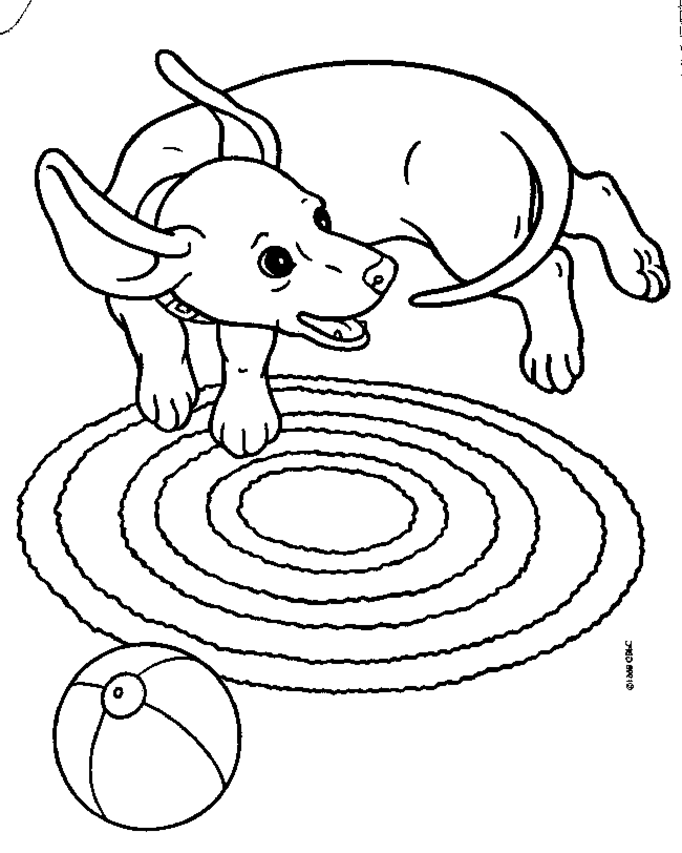 682x853 Dog Coloring Pages
