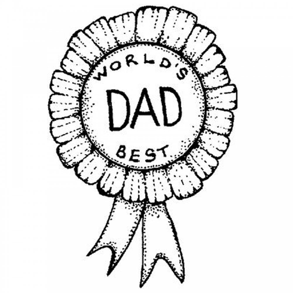 1000x1000 Clear Stamp Worlds Best Dad