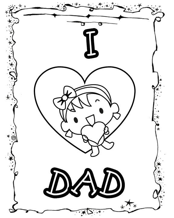 576x720 I Love Dad From Daughter
