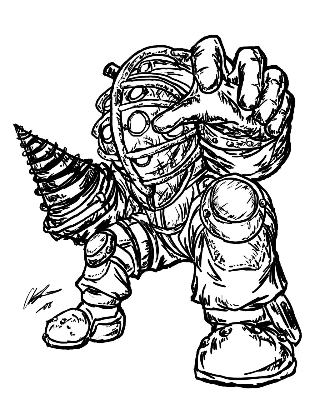 1024x1293 Nobody Cross The Big Daddy Byichild