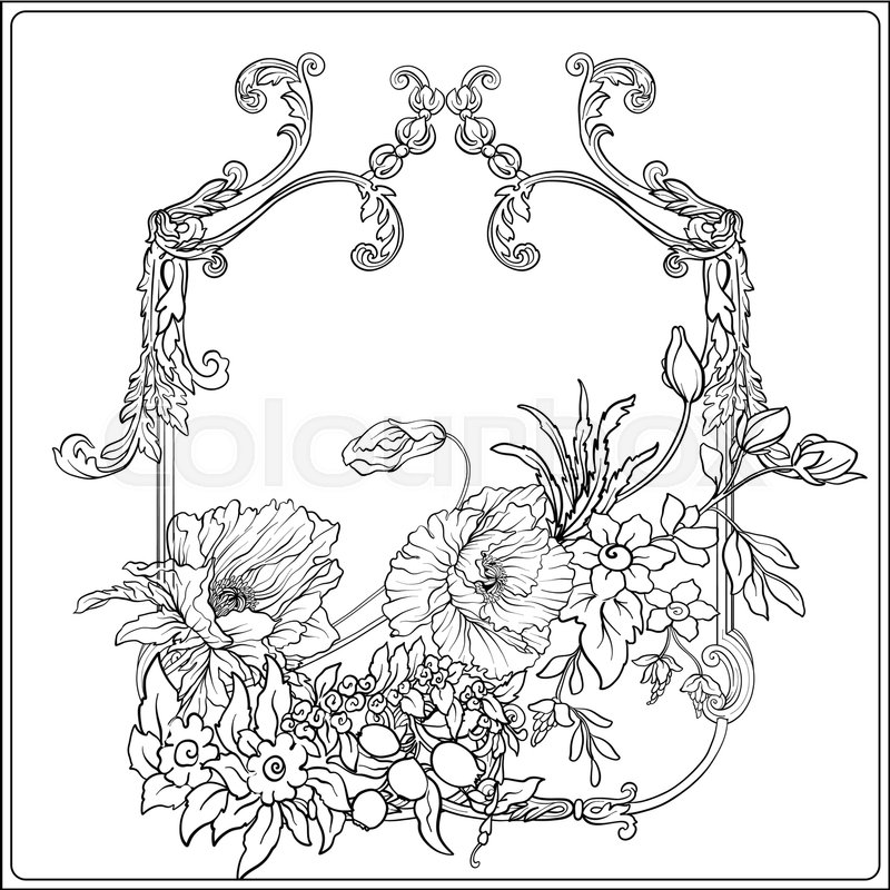 800x800 Summer Flowers Poppy, Daffodil, Anemone, Violet, In Botanical