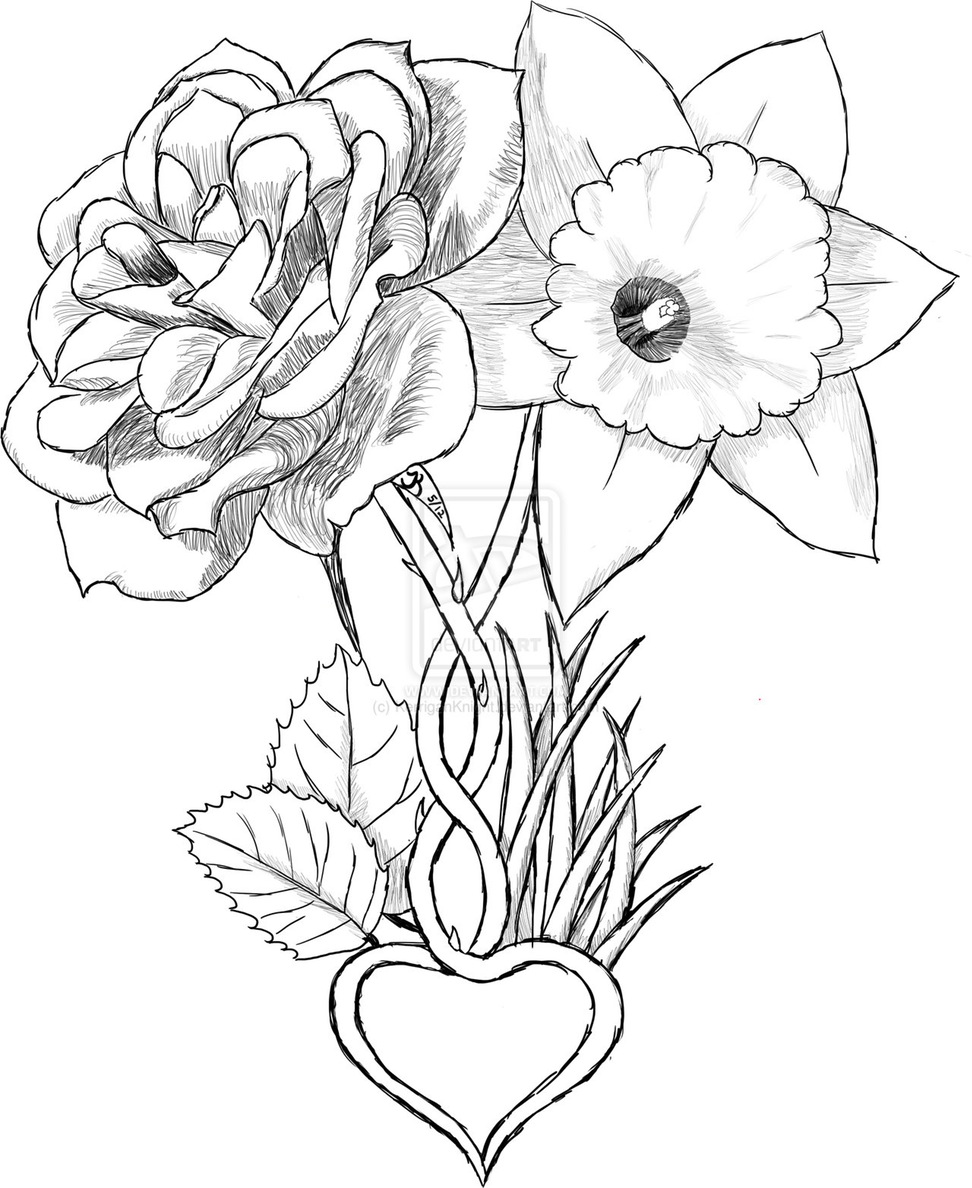 972x1188 Pencil Art Drawing E2 80 93 Page 23 Picture Of Flower